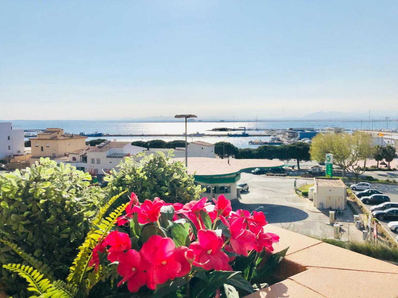 Roc Mar 3 3D - Apartamento Cerca Del Centro Y De La Playa - Terraza Con Vistas Al Mar Y Al Puerto ロザス エクステリア 写真